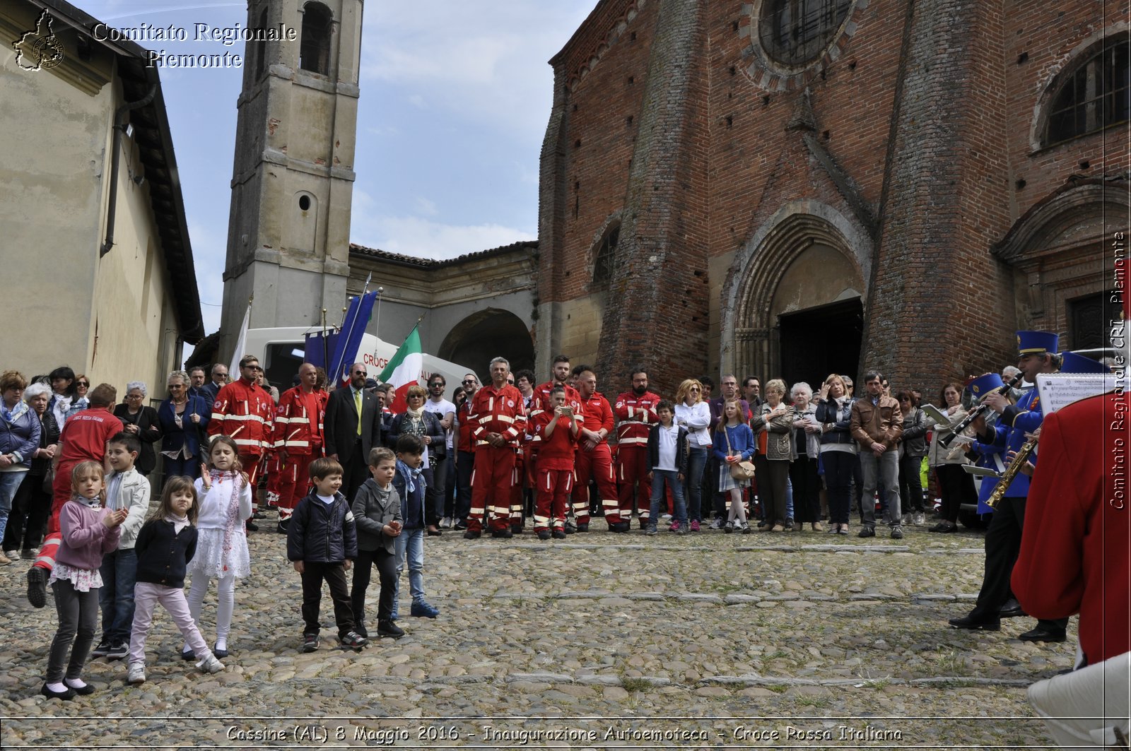 Cassine (AL) 8 Maggio 2016 - Inaugurazione Autoemoteca - Croce Rossa Italiana- Comitato Regionale del Piemonte