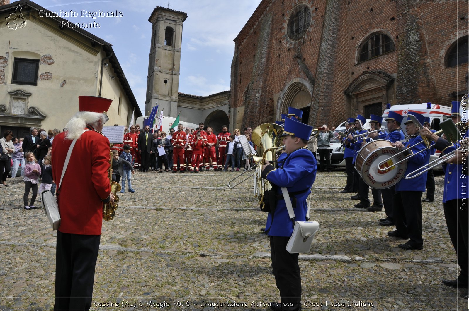 Cassine (AL) 8 Maggio 2016 - Inaugurazione Autoemoteca - Croce Rossa Italiana- Comitato Regionale del Piemonte