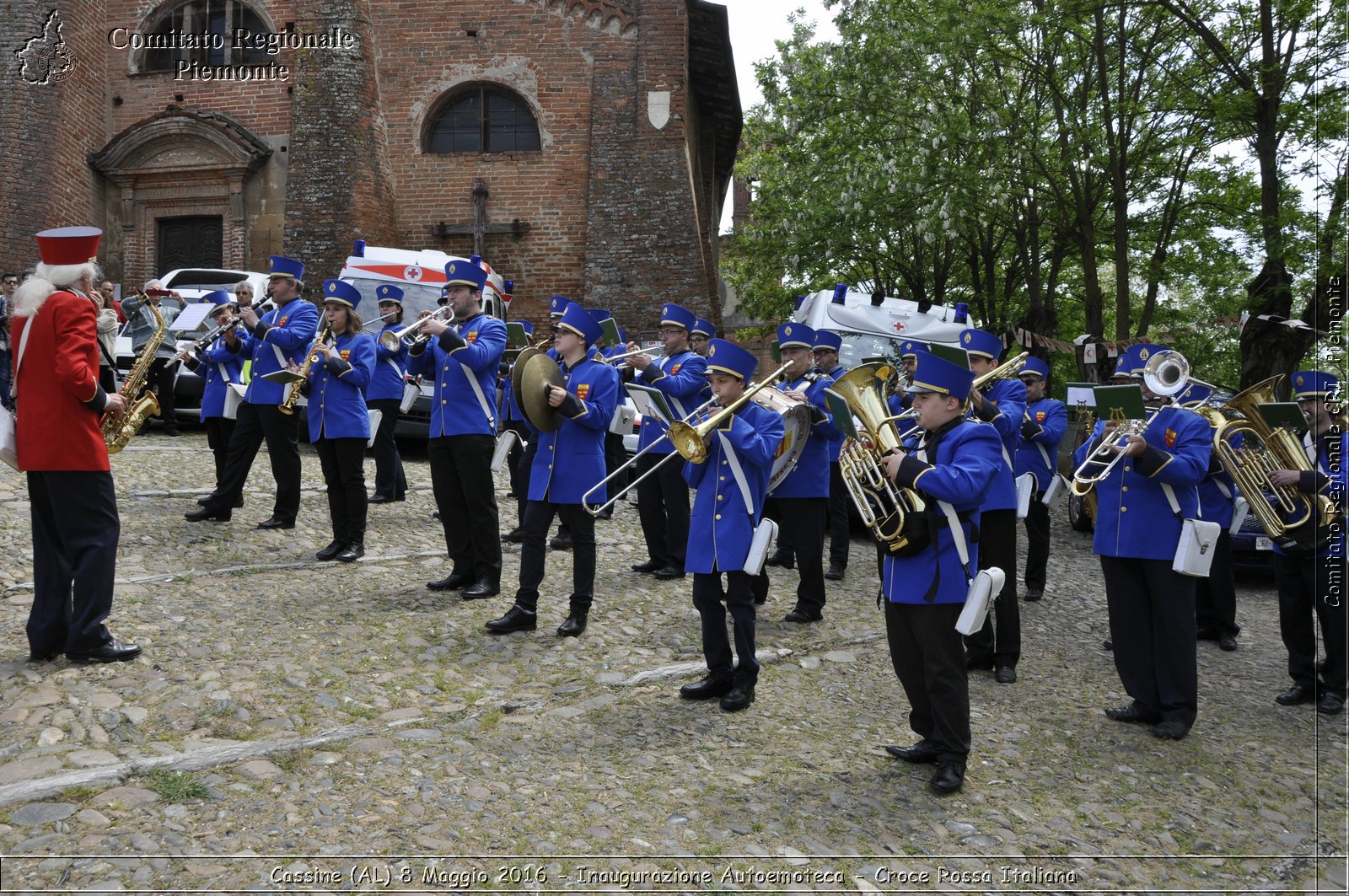 Cassine (AL) 8 Maggio 2016 - Inaugurazione Autoemoteca - Croce Rossa Italiana- Comitato Regionale del Piemonte