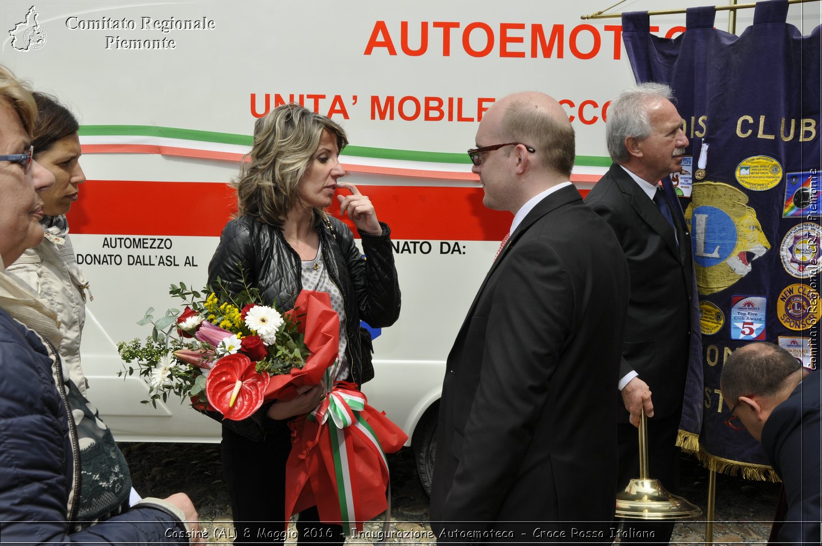 Cassine (AL) 8 Maggio 2016 - Inaugurazione Autoemoteca - Croce Rossa Italiana- Comitato Regionale del Piemonte