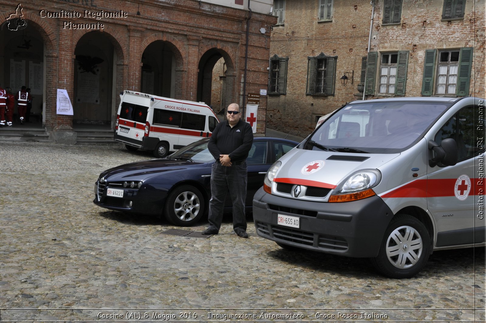 Cassine (AL) 8 Maggio 2016 - Inaugurazione Autoemoteca - Croce Rossa Italiana- Comitato Regionale del Piemonte