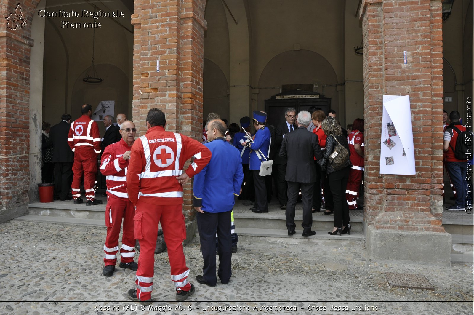 Cassine (AL) 8 Maggio 2016 - Inaugurazione Autoemoteca - Croce Rossa Italiana- Comitato Regionale del Piemonte