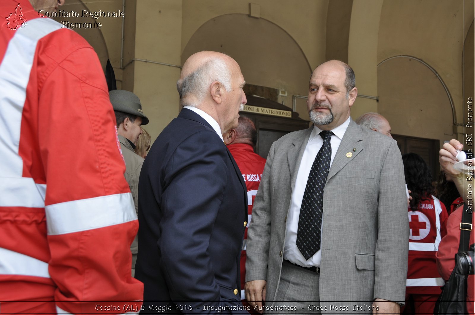 Cassine (AL) 8 Maggio 2016 - Inaugurazione Autoemoteca - Croce Rossa Italiana- Comitato Regionale del Piemonte