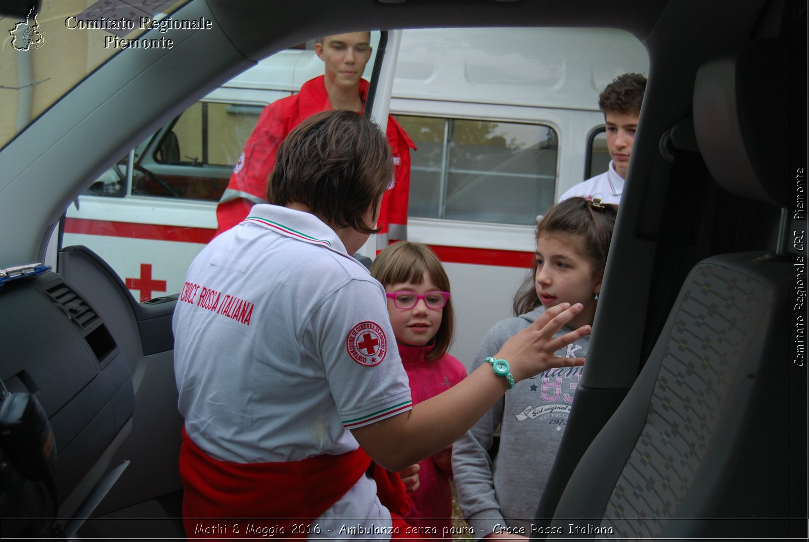 Mathi 8 Maggio 2016 - Ambulanza senza paura - Croce Rossa Italiana- Comitato Regionale del Piemonte