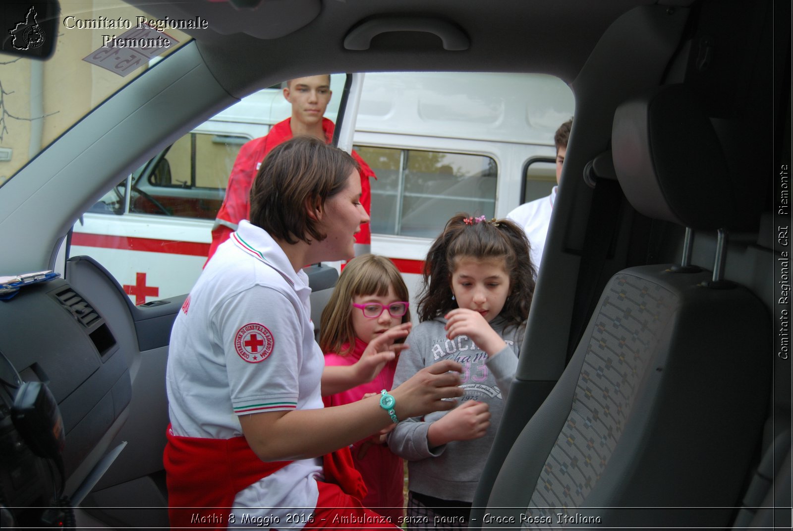 Mathi 8 Maggio 2016 - Ambulanza senza paura - Croce Rossa Italiana- Comitato Regionale del Piemonte