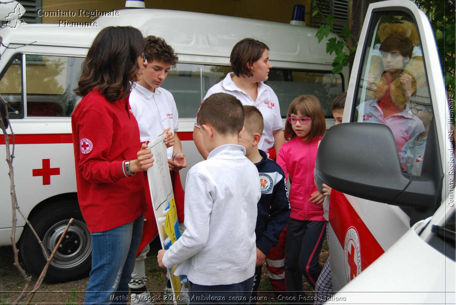 Mathi 8 Maggio 2016 - Ambulanza senza paura - Croce Rossa Italiana- Comitato Regionale del Piemonte