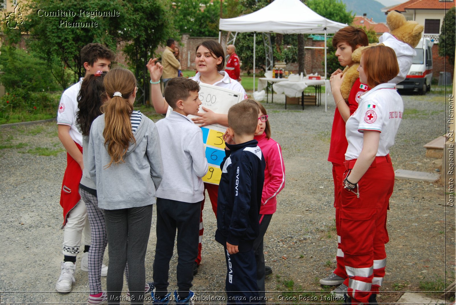 Mathi 8 Maggio 2016 - Ambulanza senza paura - Croce Rossa Italiana- Comitato Regionale del Piemonte