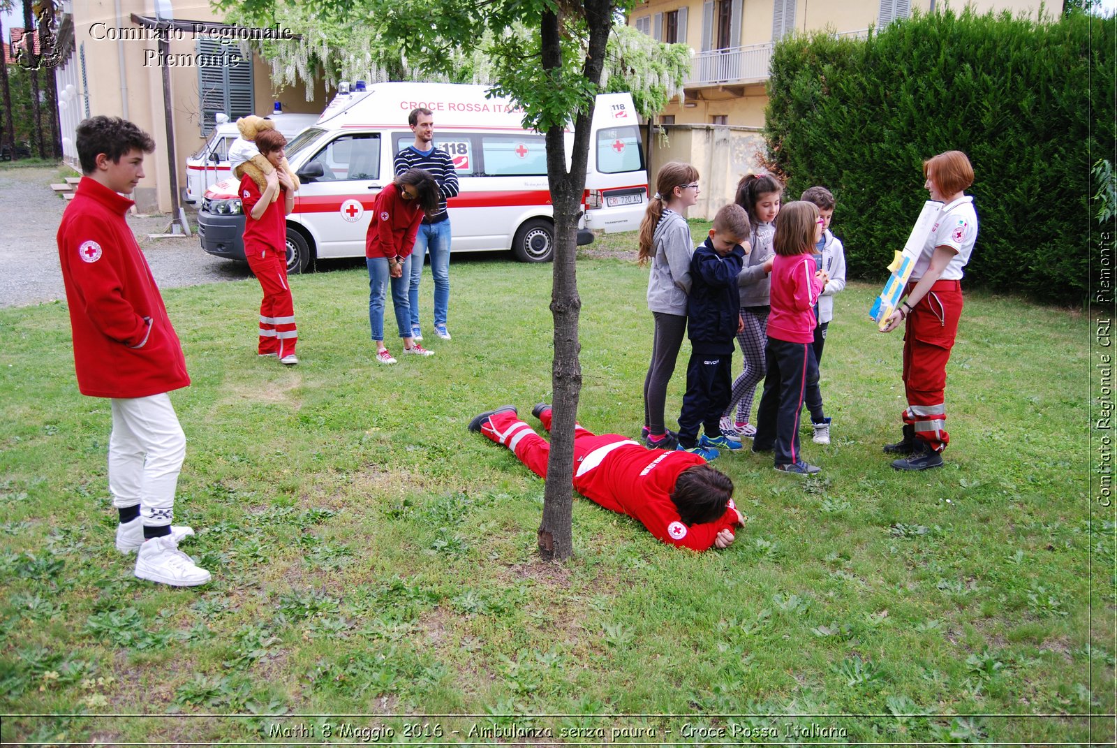 Mathi 8 Maggio 2016 - Ambulanza senza paura - Croce Rossa Italiana- Comitato Regionale del Piemonte