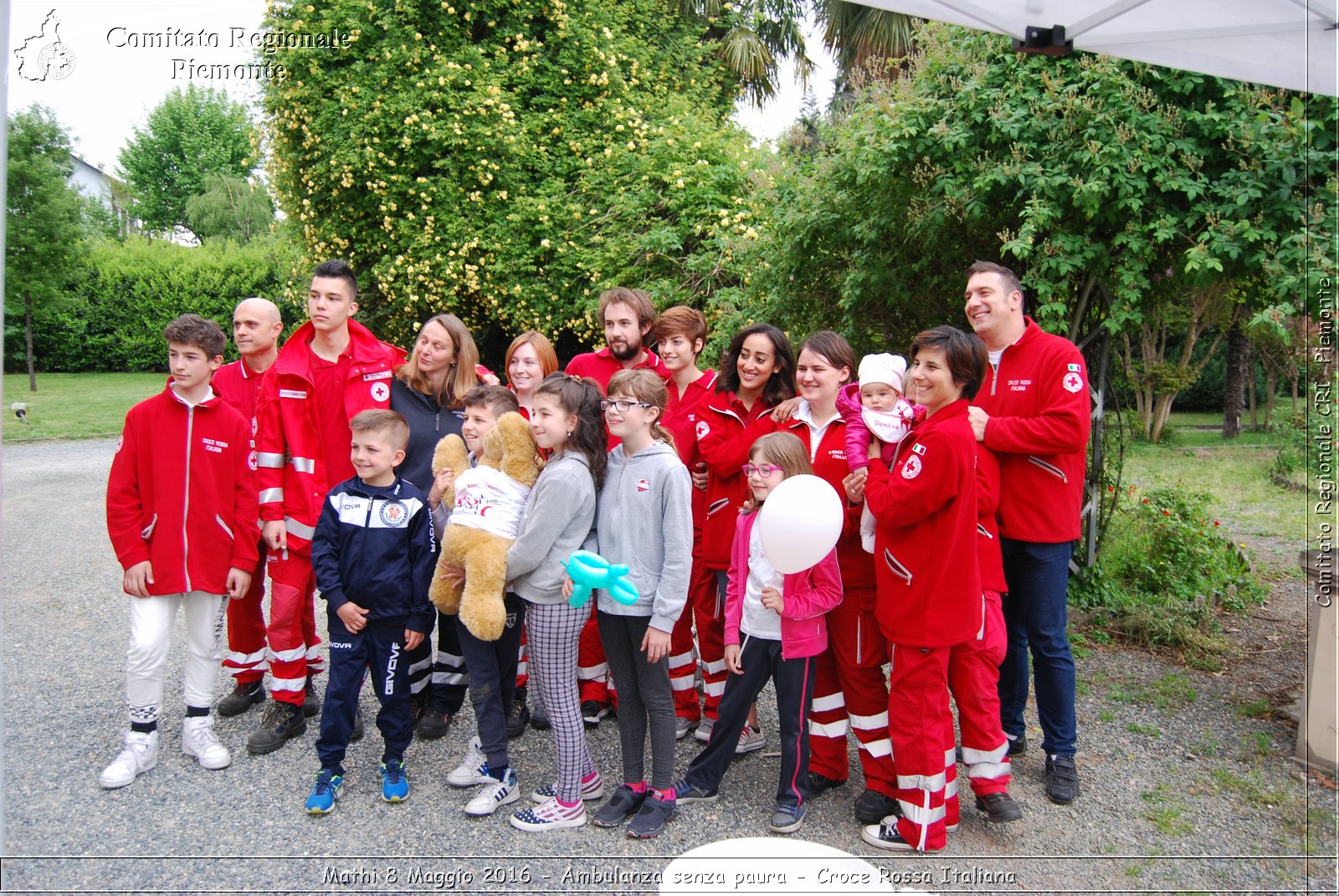 Mathi 8 Maggio 2016 - Ambulanza senza paura - Croce Rossa Italiana- Comitato Regionale del Piemonte