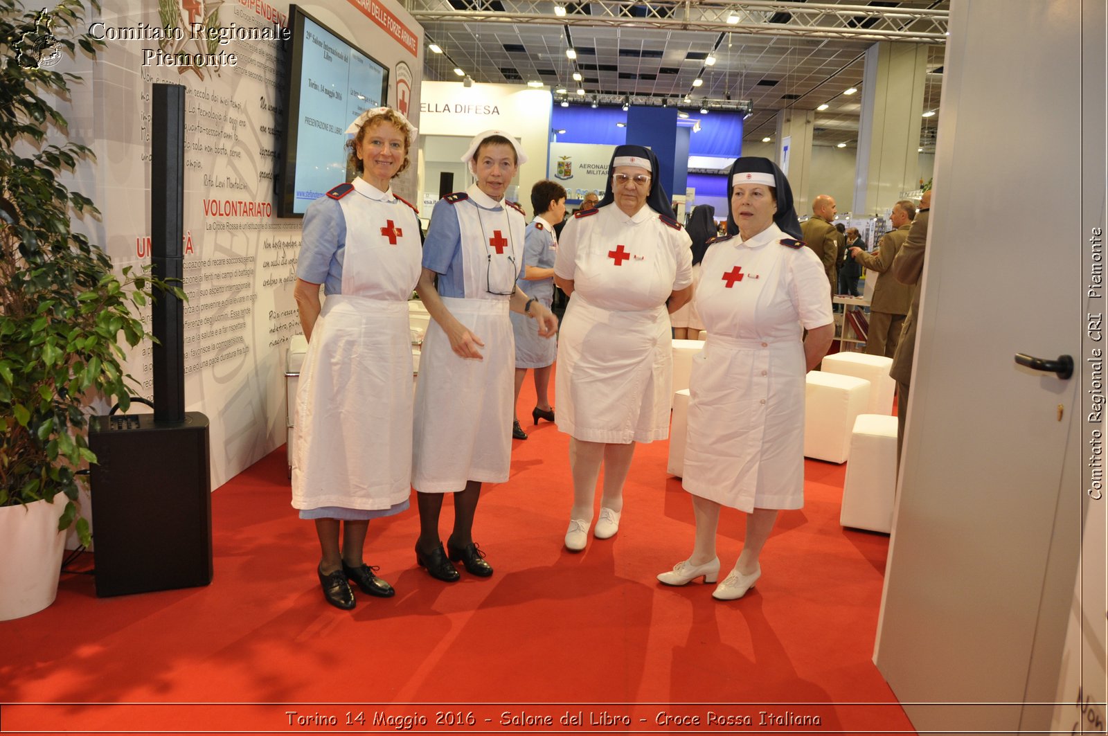 Torino 14 Maggio 2016 - Salone del Libro - Croce Rossa Italiana- Comitato Regionale del Piemonte