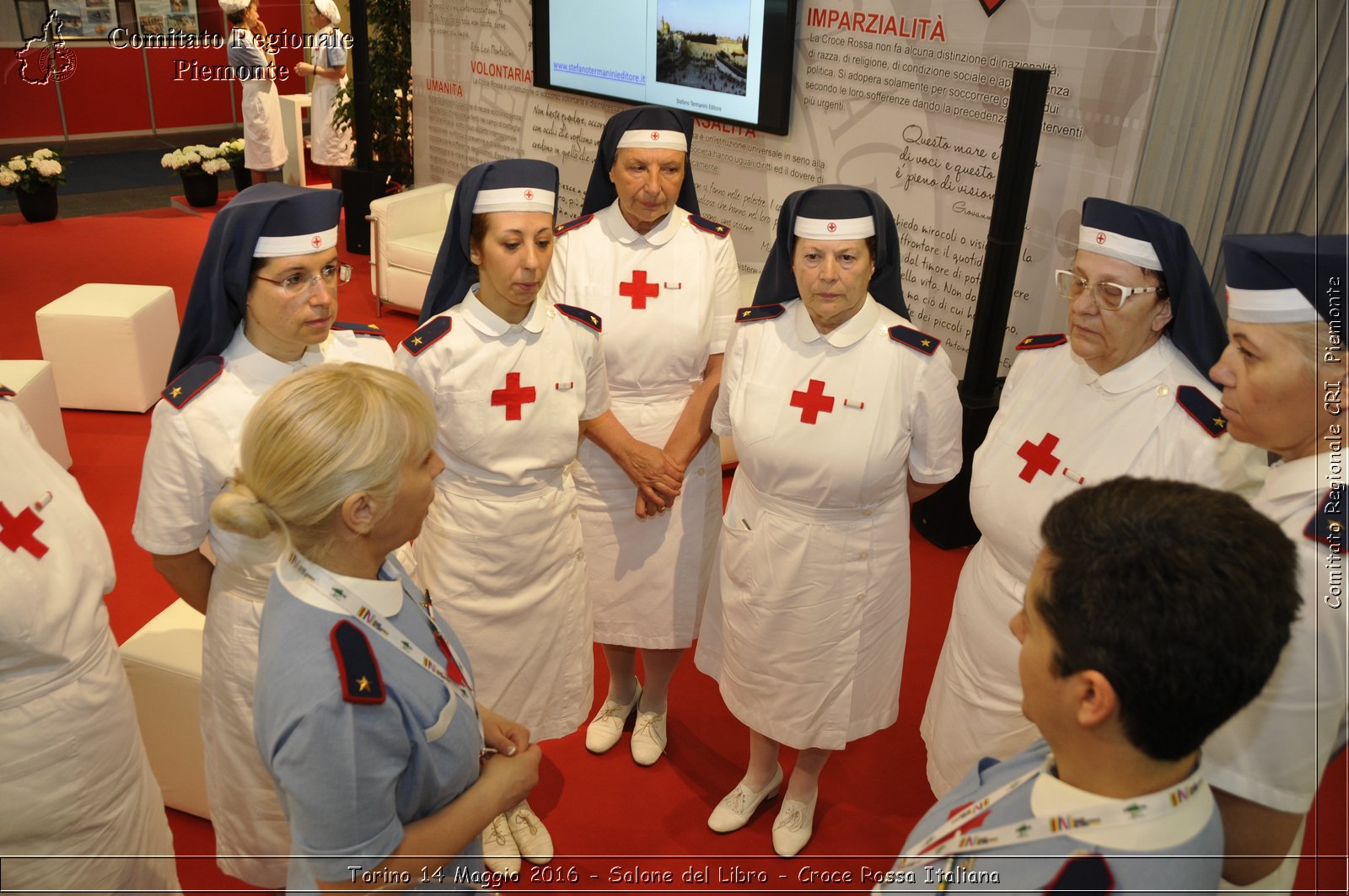 Torino 14 Maggio 2016 - Salone del Libro - Croce Rossa Italiana- Comitato Regionale del Piemonte