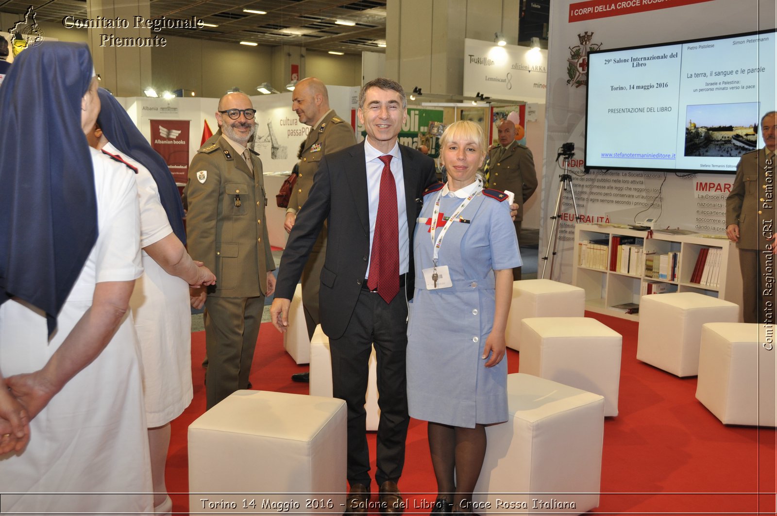 Torino 14 Maggio 2016 - Salone del Libro - Croce Rossa Italiana- Comitato Regionale del Piemonte