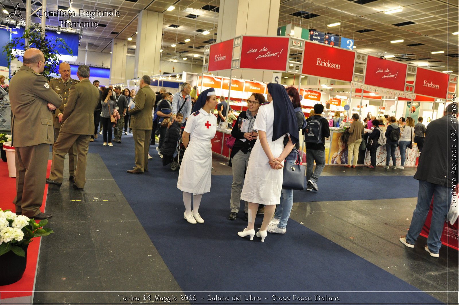 Torino 14 Maggio 2016 - Salone del Libro - Croce Rossa Italiana- Comitato Regionale del Piemonte