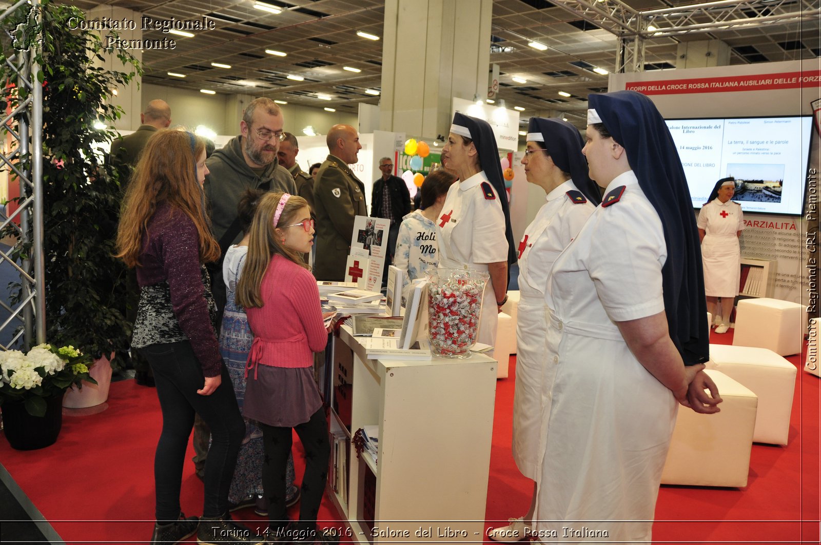 Torino 14 Maggio 2016 - Salone del Libro - Croce Rossa Italiana- Comitato Regionale del Piemonte