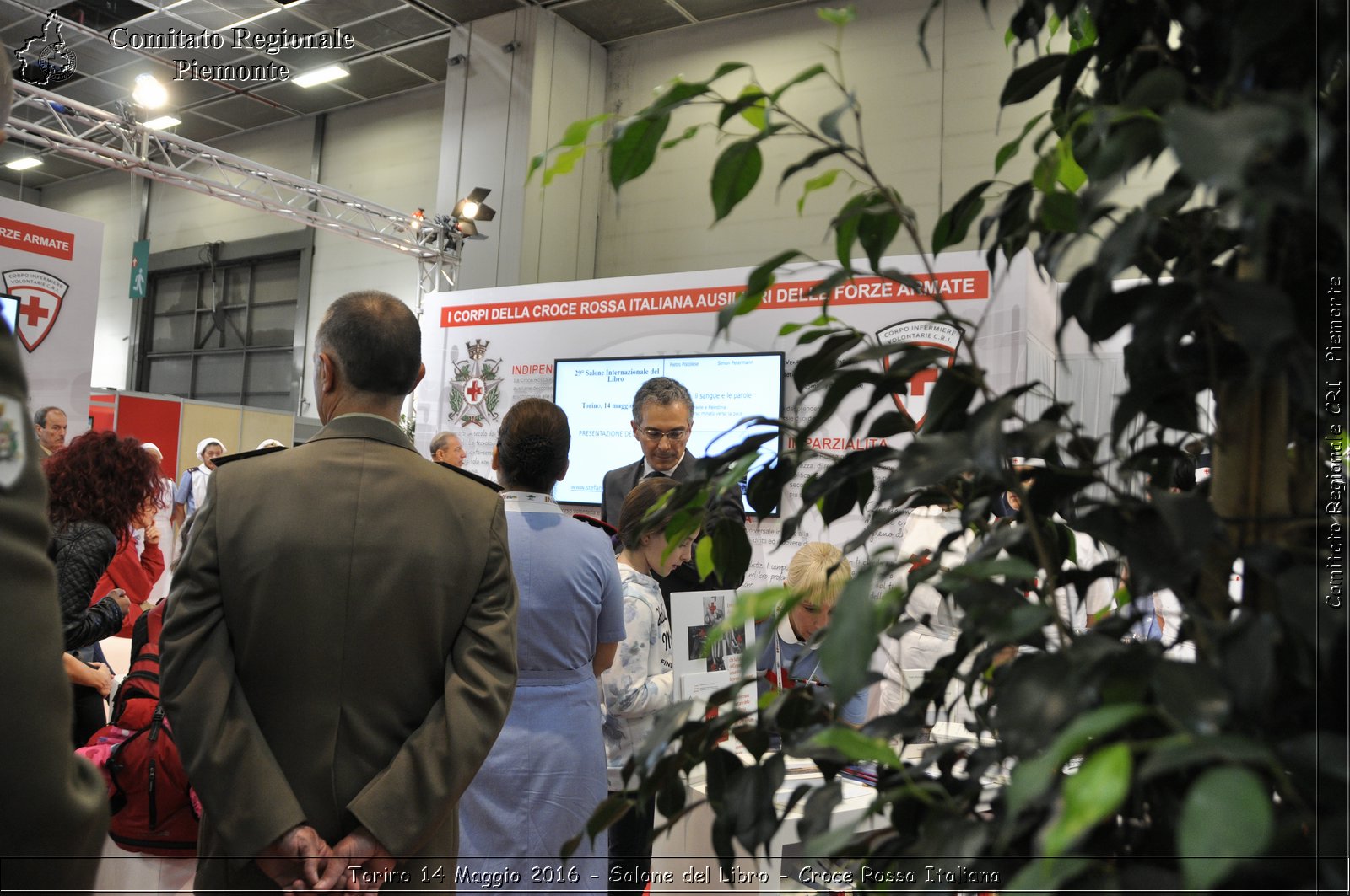 Torino 14 Maggio 2016 - Salone del Libro - Croce Rossa Italiana- Comitato Regionale del Piemonte