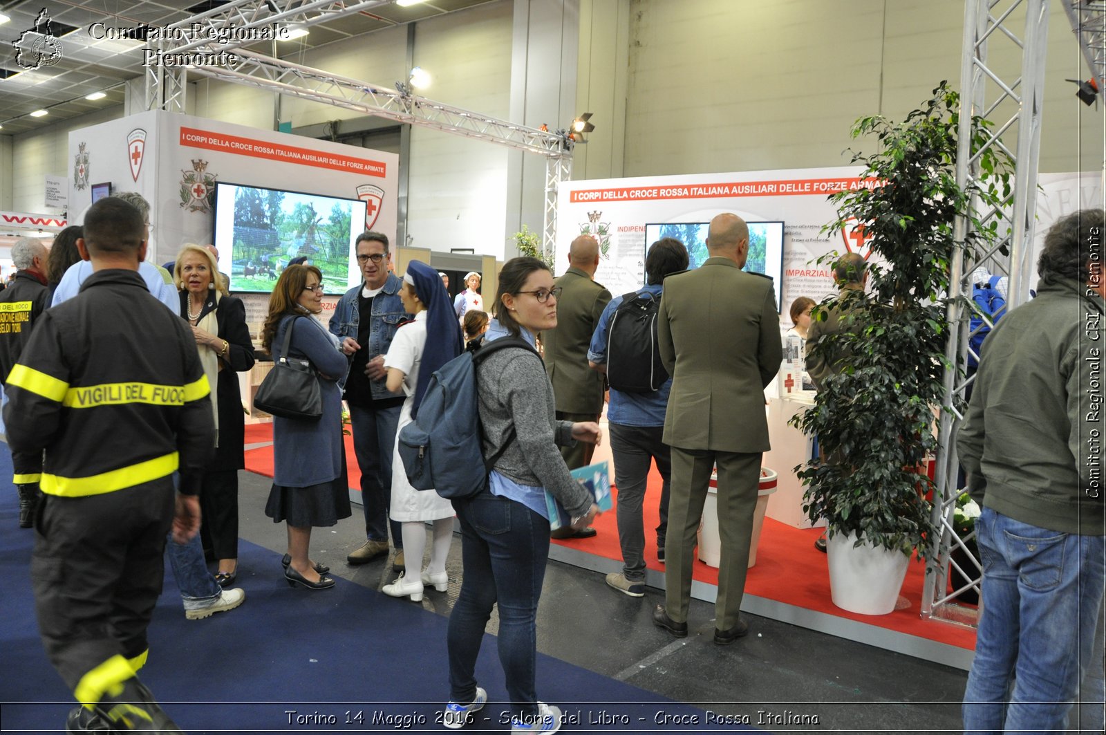 Torino 14 Maggio 2016 - Salone del Libro - Croce Rossa Italiana- Comitato Regionale del Piemonte