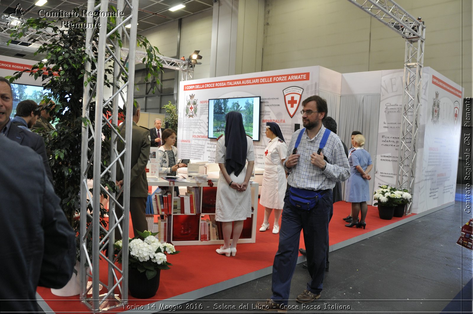 Torino 14 Maggio 2016 - Salone del Libro - Croce Rossa Italiana- Comitato Regionale del Piemonte