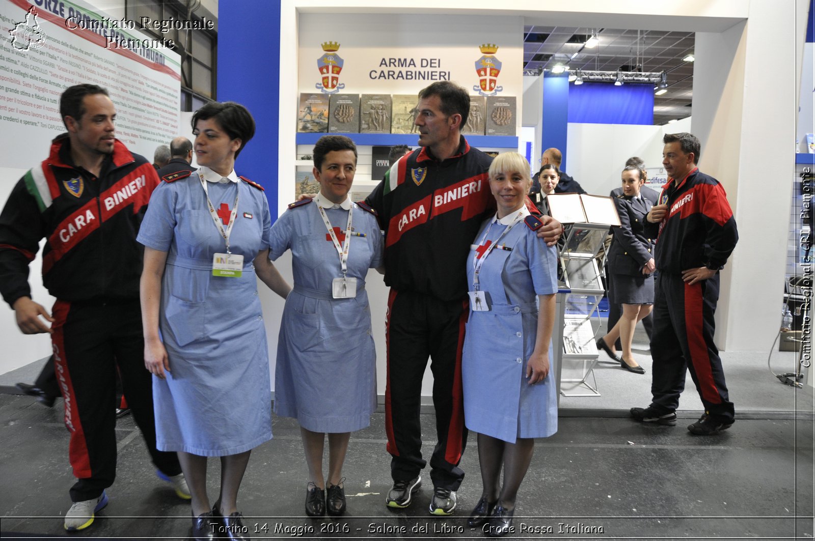 Torino 14 Maggio 2016 - Salone del Libro - Croce Rossa Italiana- Comitato Regionale del Piemonte