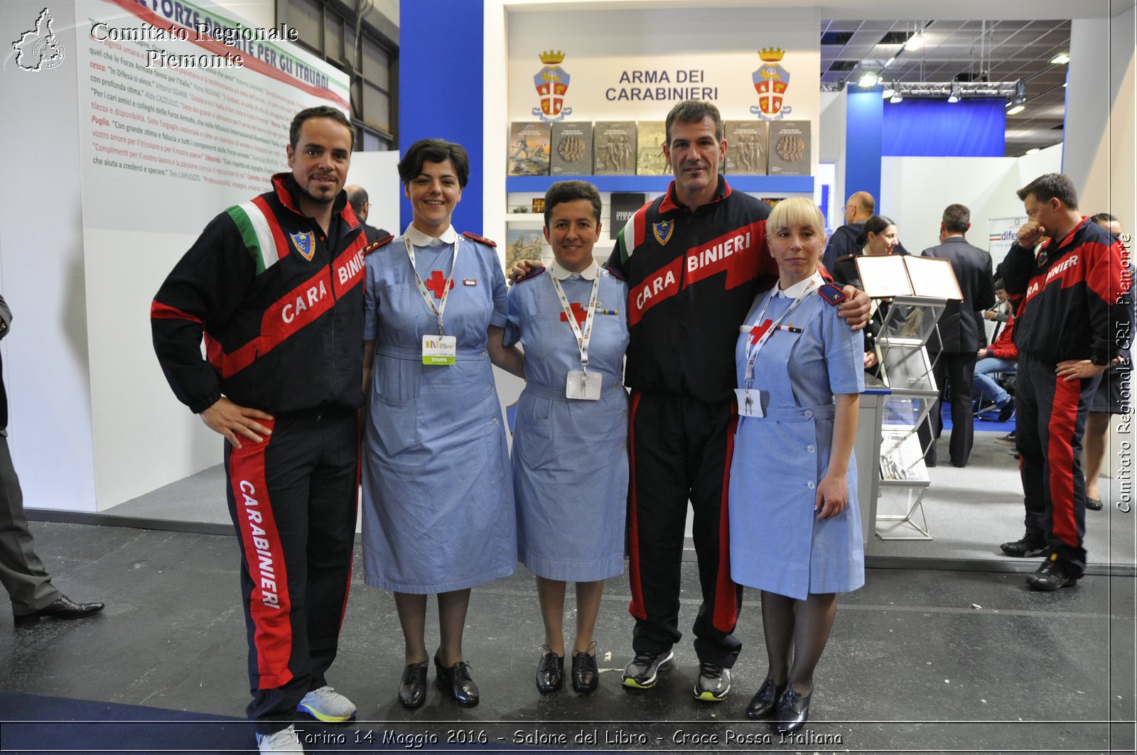 Torino 14 Maggio 2016 - Salone del Libro - Croce Rossa Italiana- Comitato Regionale del Piemonte