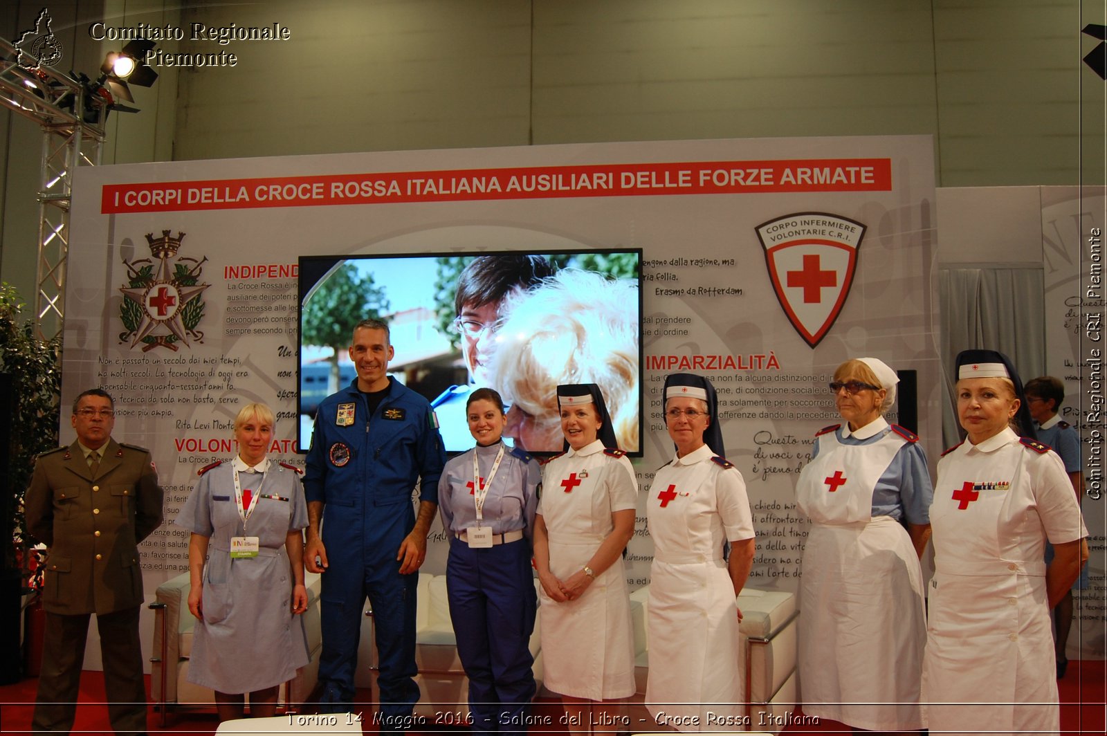 Torino 14 Maggio 2016 - Salone del Libro - Croce Rossa Italiana- Comitato Regionale del Piemonte