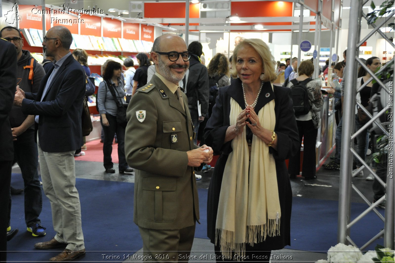 Torino 14 Maggio 2016 - Salone del Libro - Croce Rossa Italiana- Comitato Regionale del Piemonte