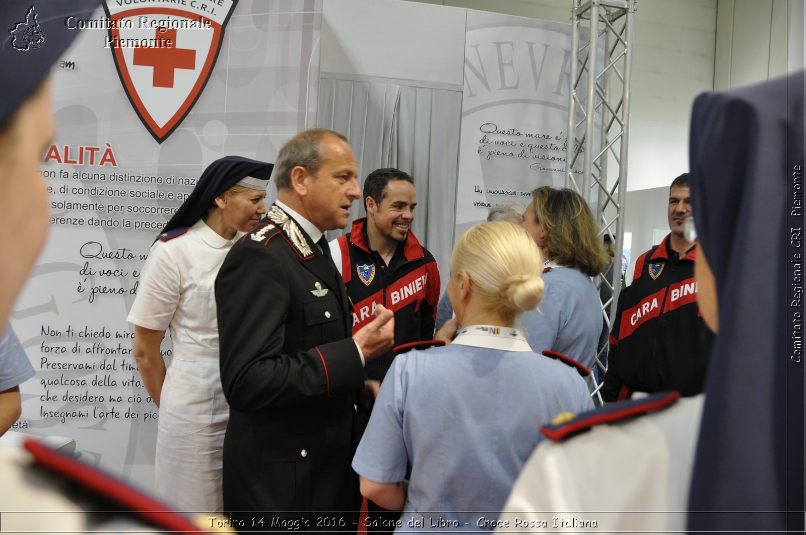 Torino 14 Maggio 2016 - Salone del Libro - Croce Rossa Italiana- Comitato Regionale del Piemonte