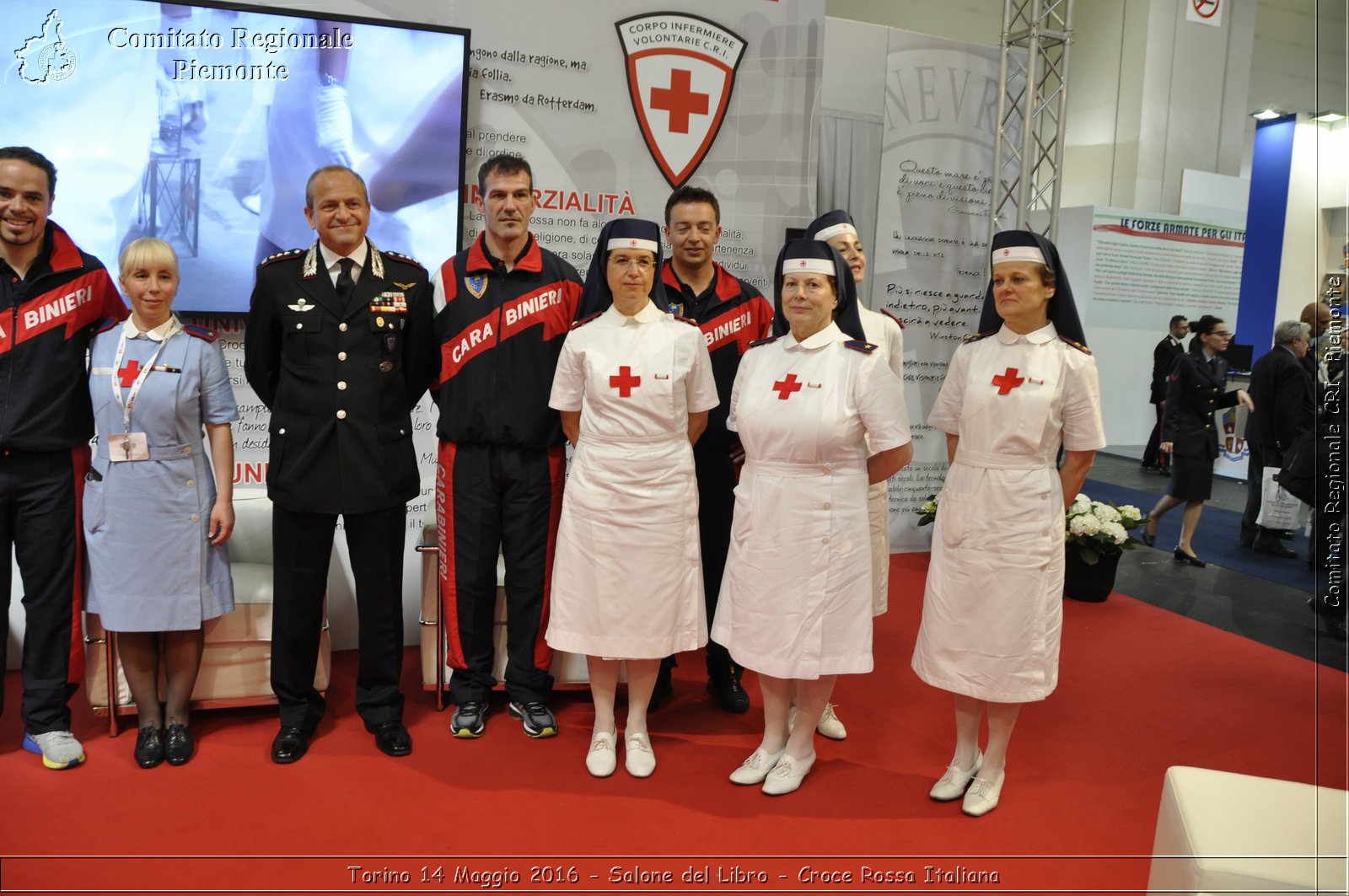 Torino 14 Maggio 2016 - Salone del Libro - Croce Rossa Italiana- Comitato Regionale del Piemonte