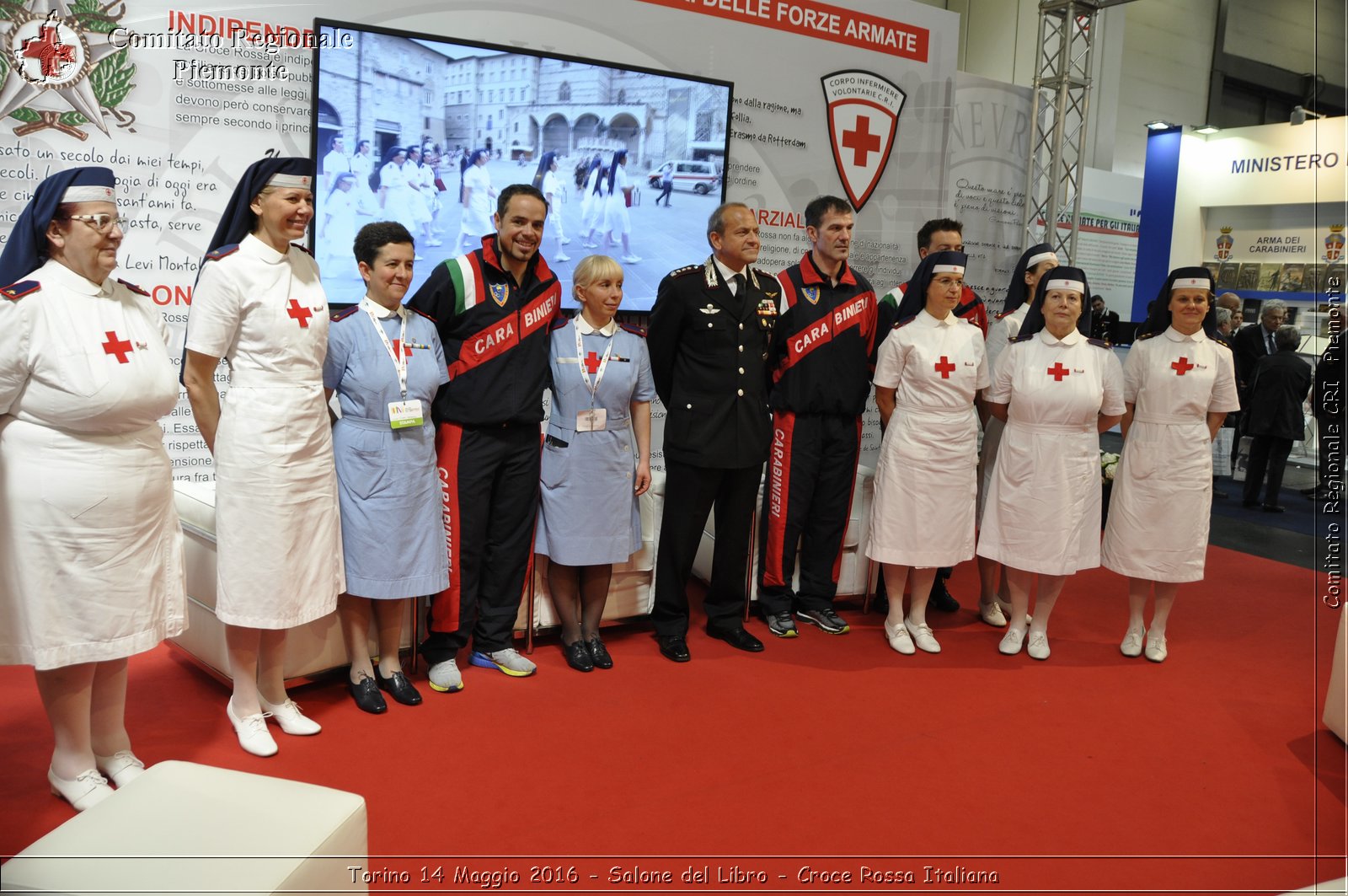 Torino 14 Maggio 2016 - Salone del Libro - Croce Rossa Italiana- Comitato Regionale del Piemonte