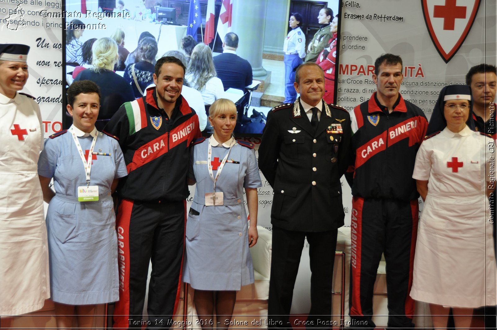 Torino 14 Maggio 2016 - Salone del Libro - Croce Rossa Italiana- Comitato Regionale del Piemonte