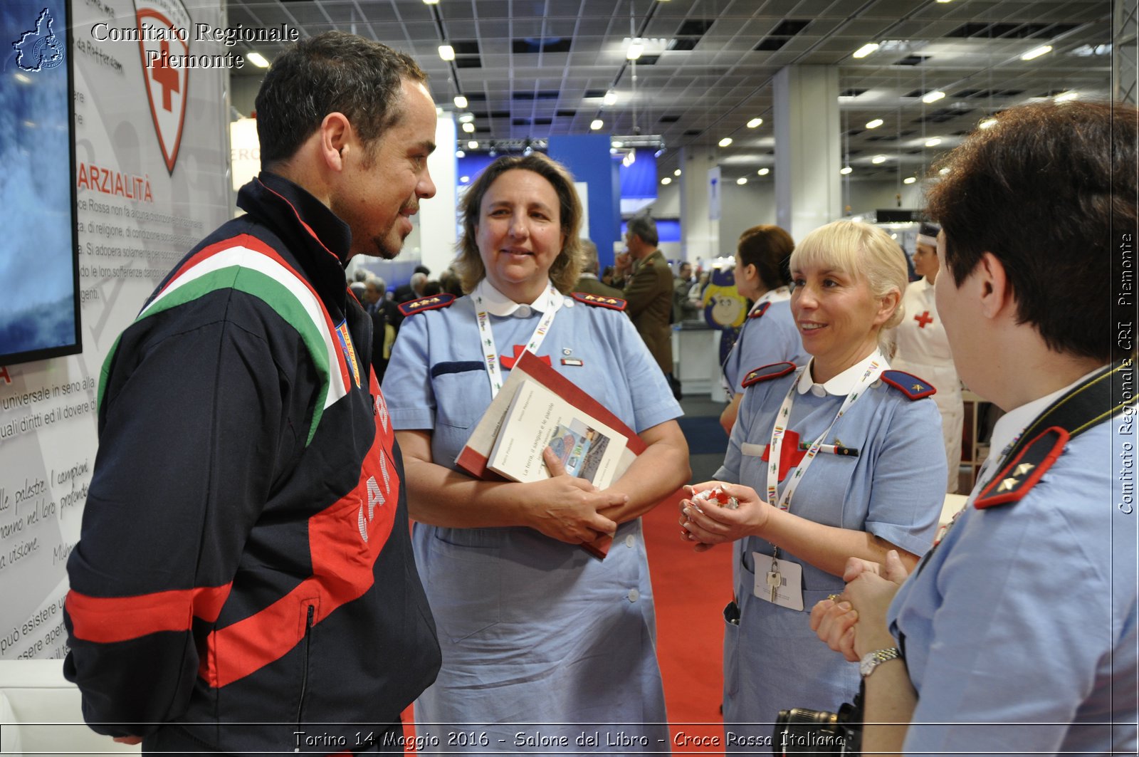 Torino 14 Maggio 2016 - Salone del Libro - Croce Rossa Italiana- Comitato Regionale del Piemonte