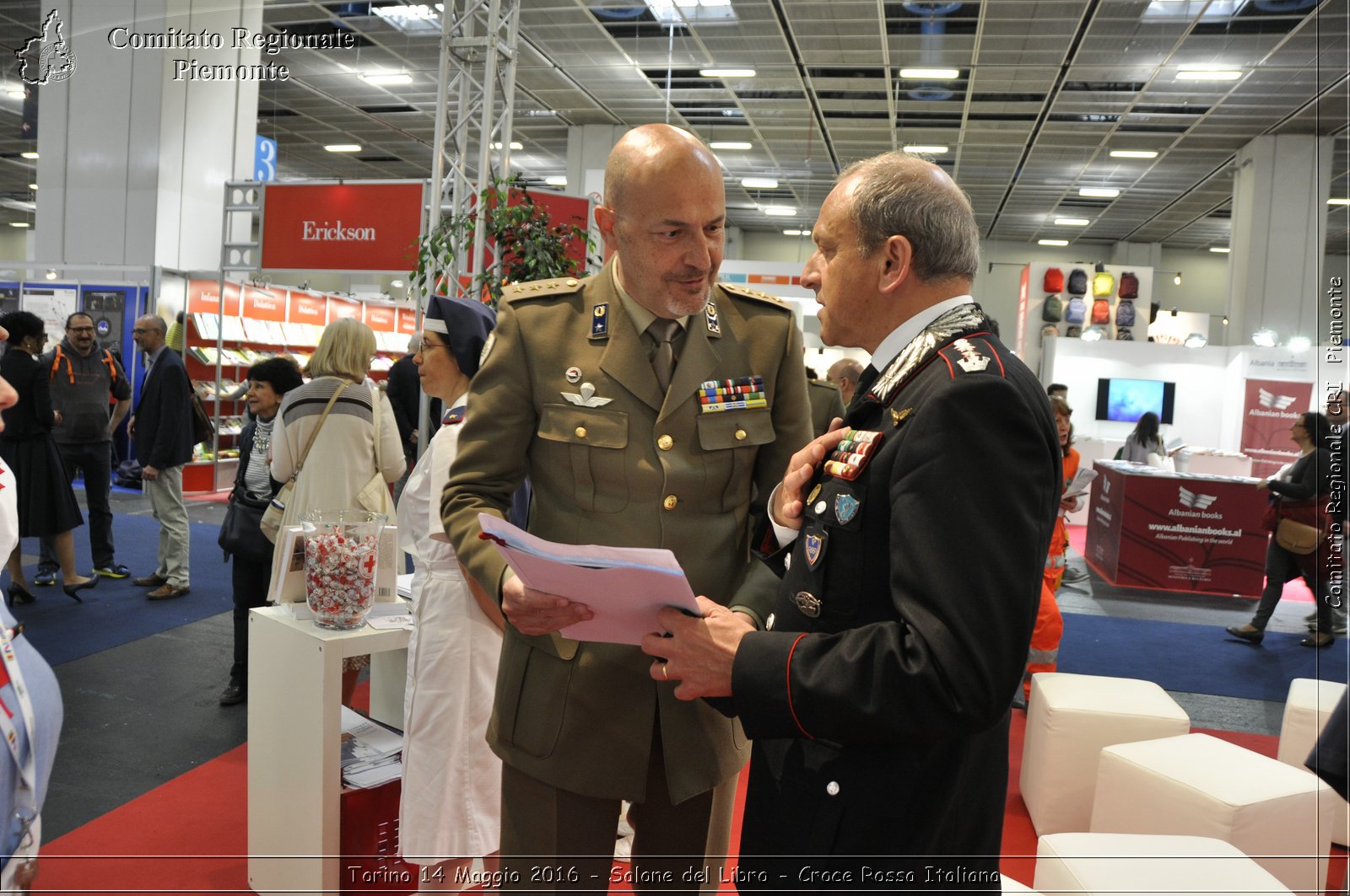 Torino 14 Maggio 2016 - Salone del Libro - Croce Rossa Italiana- Comitato Regionale del Piemonte