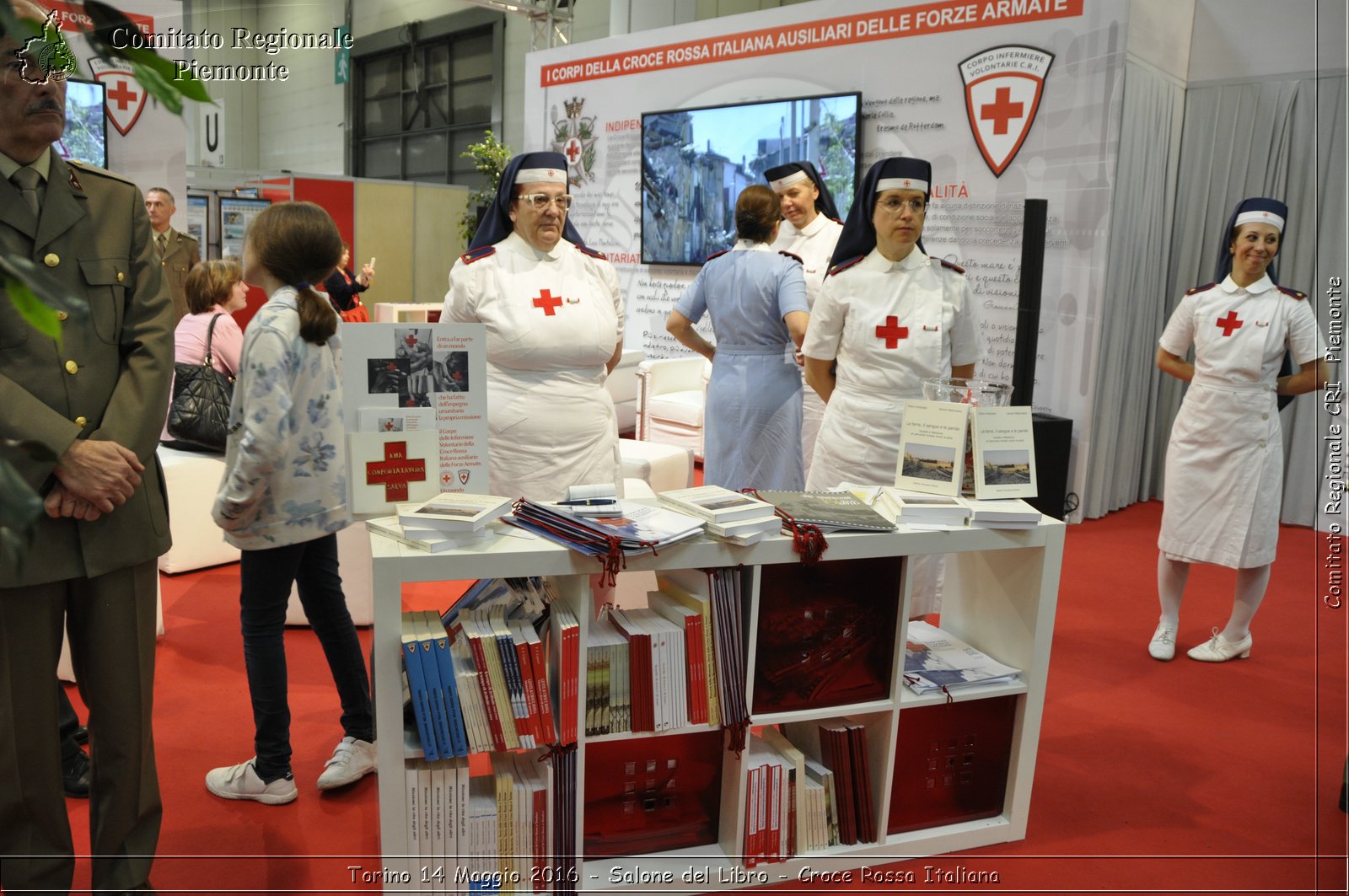 Torino 14 Maggio 2016 - Salone del Libro - Croce Rossa Italiana- Comitato Regionale del Piemonte