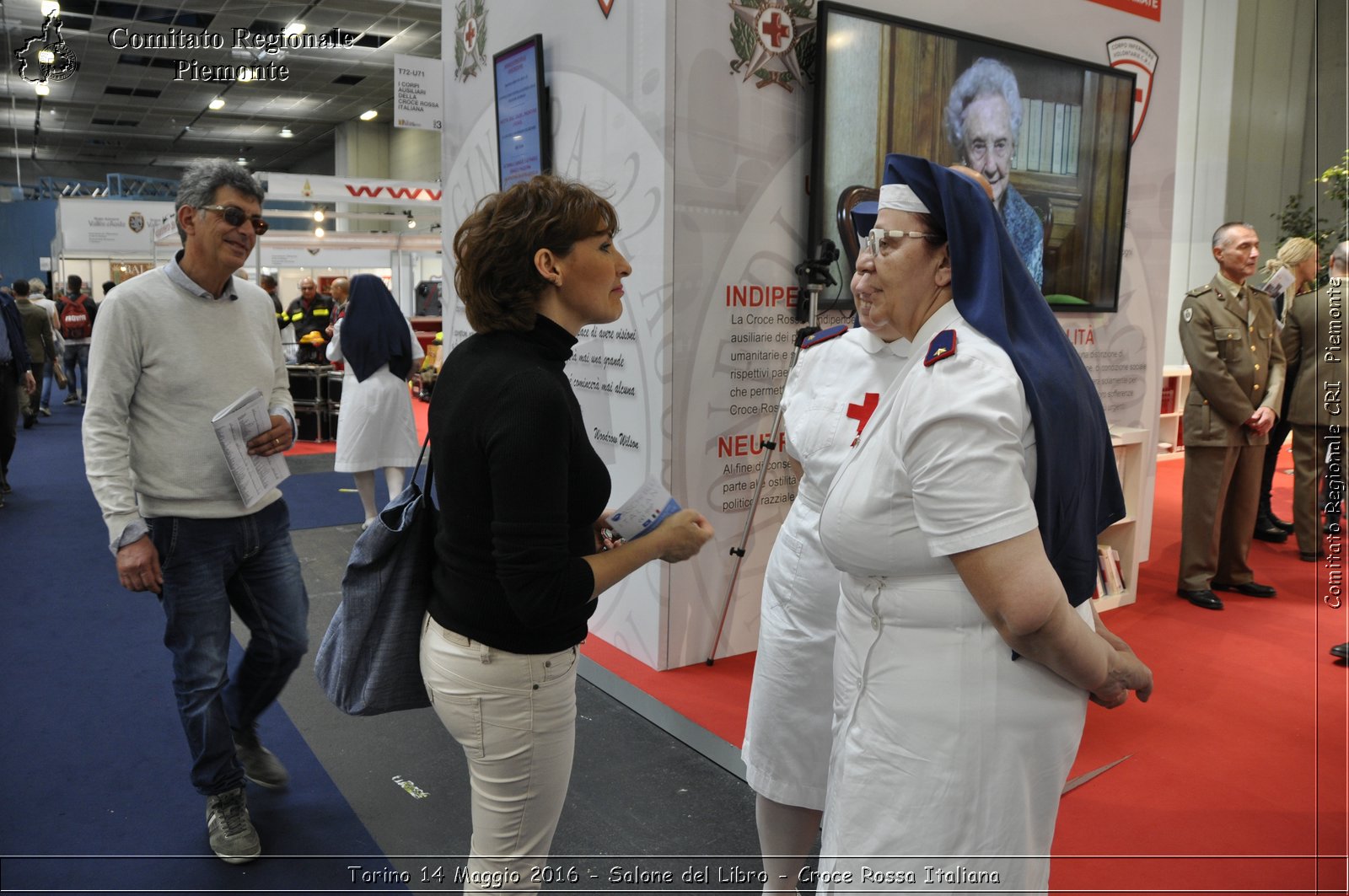 Torino 14 Maggio 2016 - Salone del Libro - Croce Rossa Italiana- Comitato Regionale del Piemonte