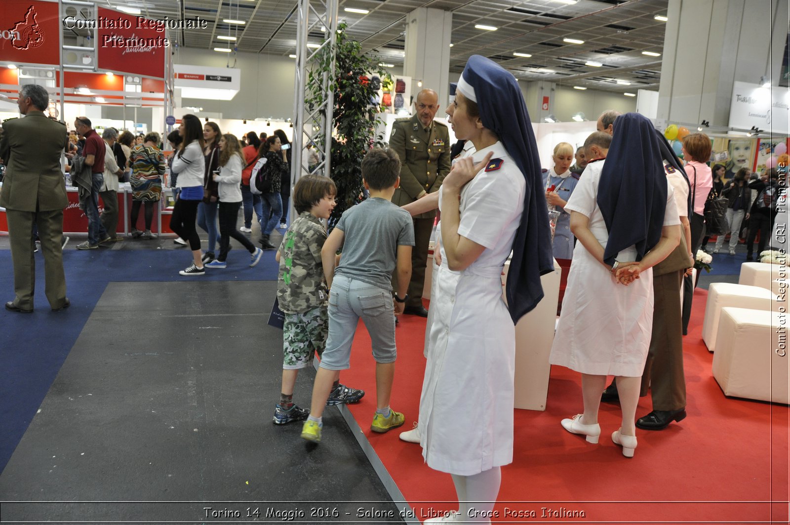 Torino 14 Maggio 2016 - Salone del Libro - Croce Rossa Italiana- Comitato Regionale del Piemonte