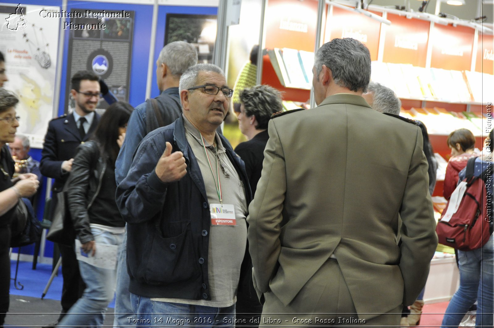 Torino 14 Maggio 2016 - Salone del Libro - Croce Rossa Italiana- Comitato Regionale del Piemonte