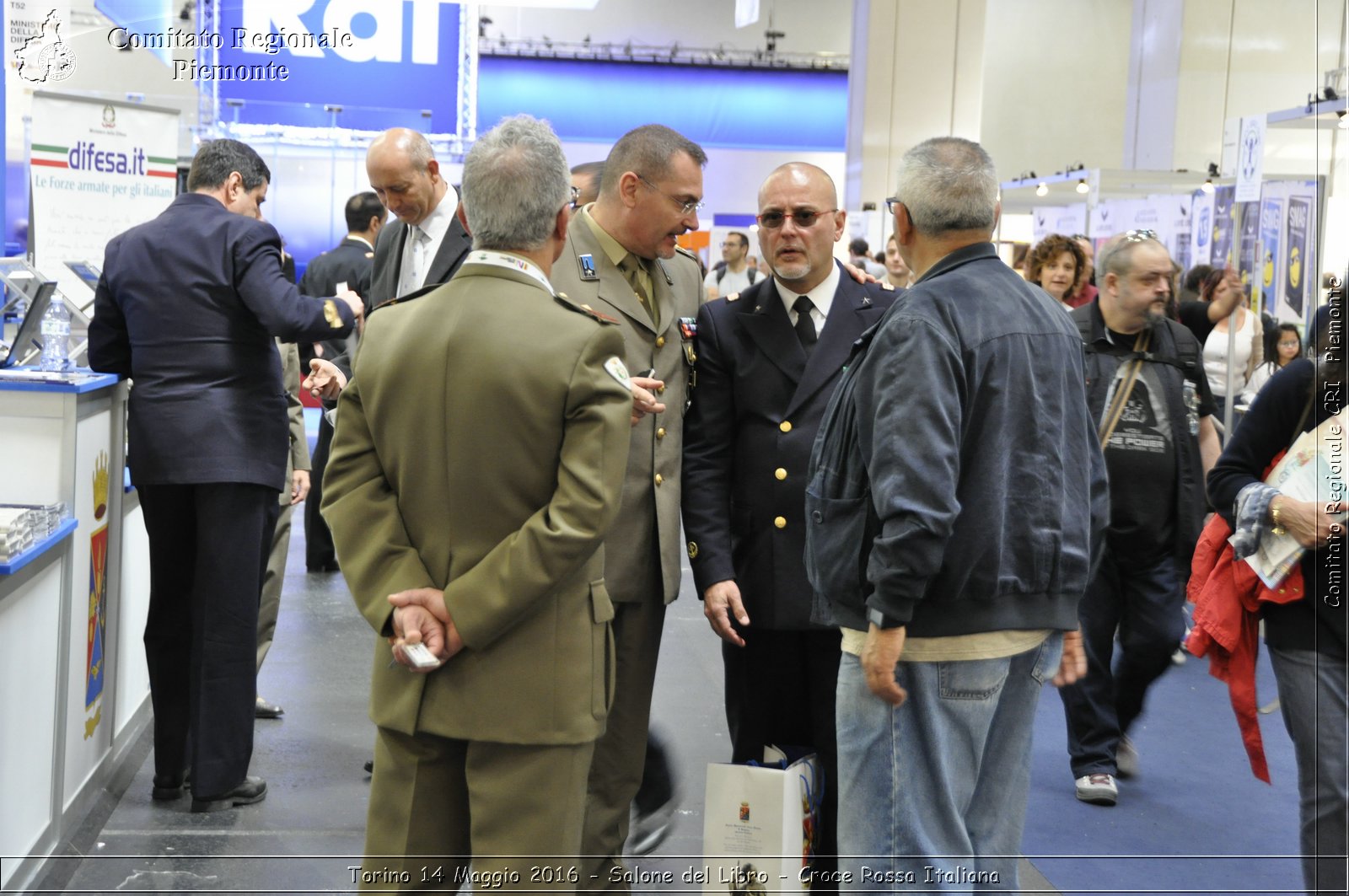 Torino 14 Maggio 2016 - Salone del Libro - Croce Rossa Italiana- Comitato Regionale del Piemonte