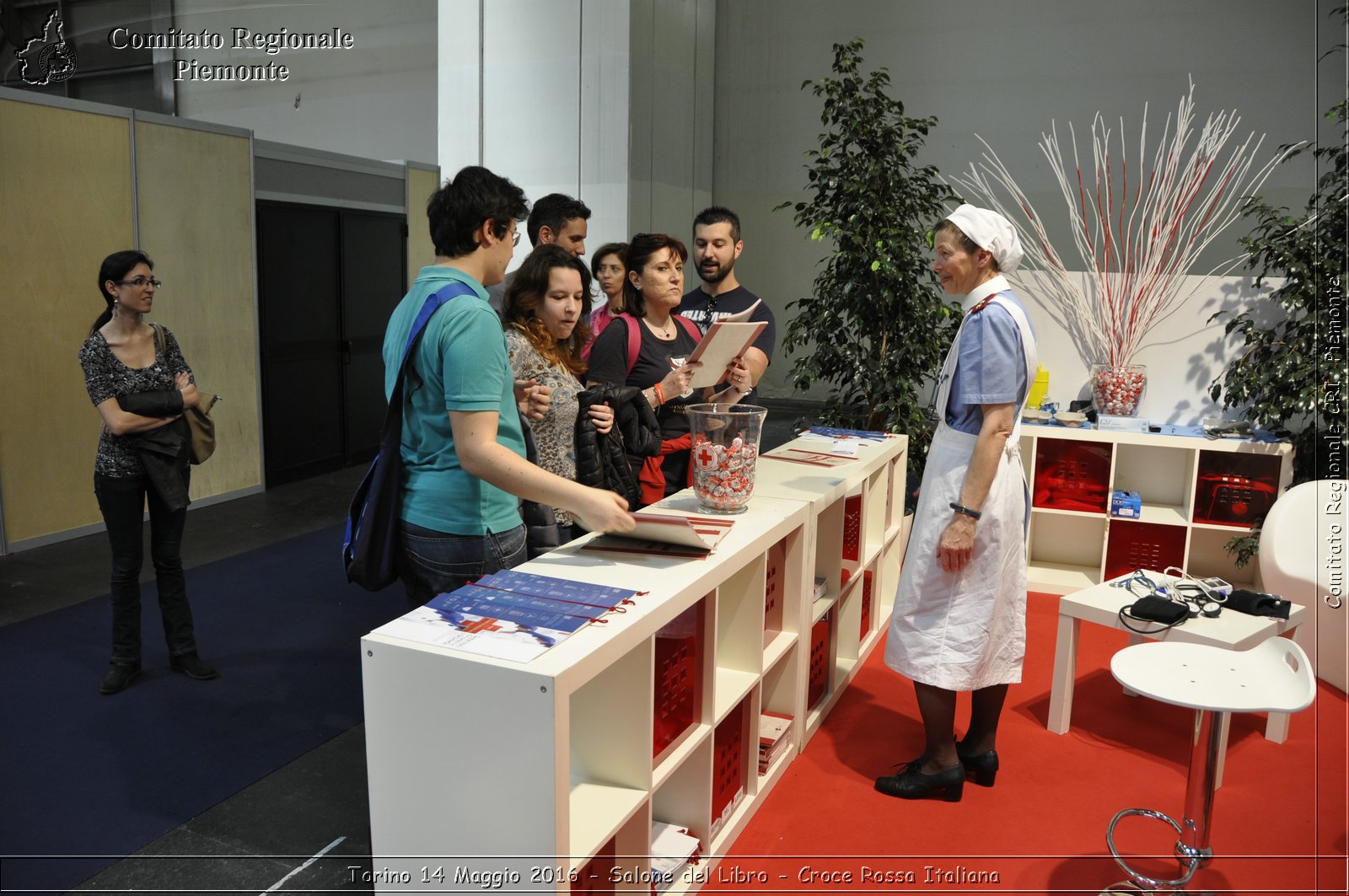 Torino 14 Maggio 2016 - Salone del Libro - Croce Rossa Italiana- Comitato Regionale del Piemonte