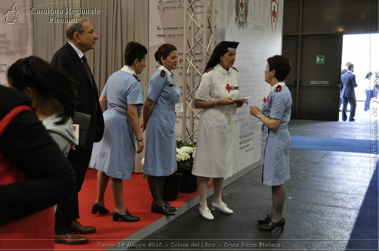 Torino 14 Maggio 2016 - Salone del Libro - Croce Rossa Italiana- Comitato Regionale del Piemonte