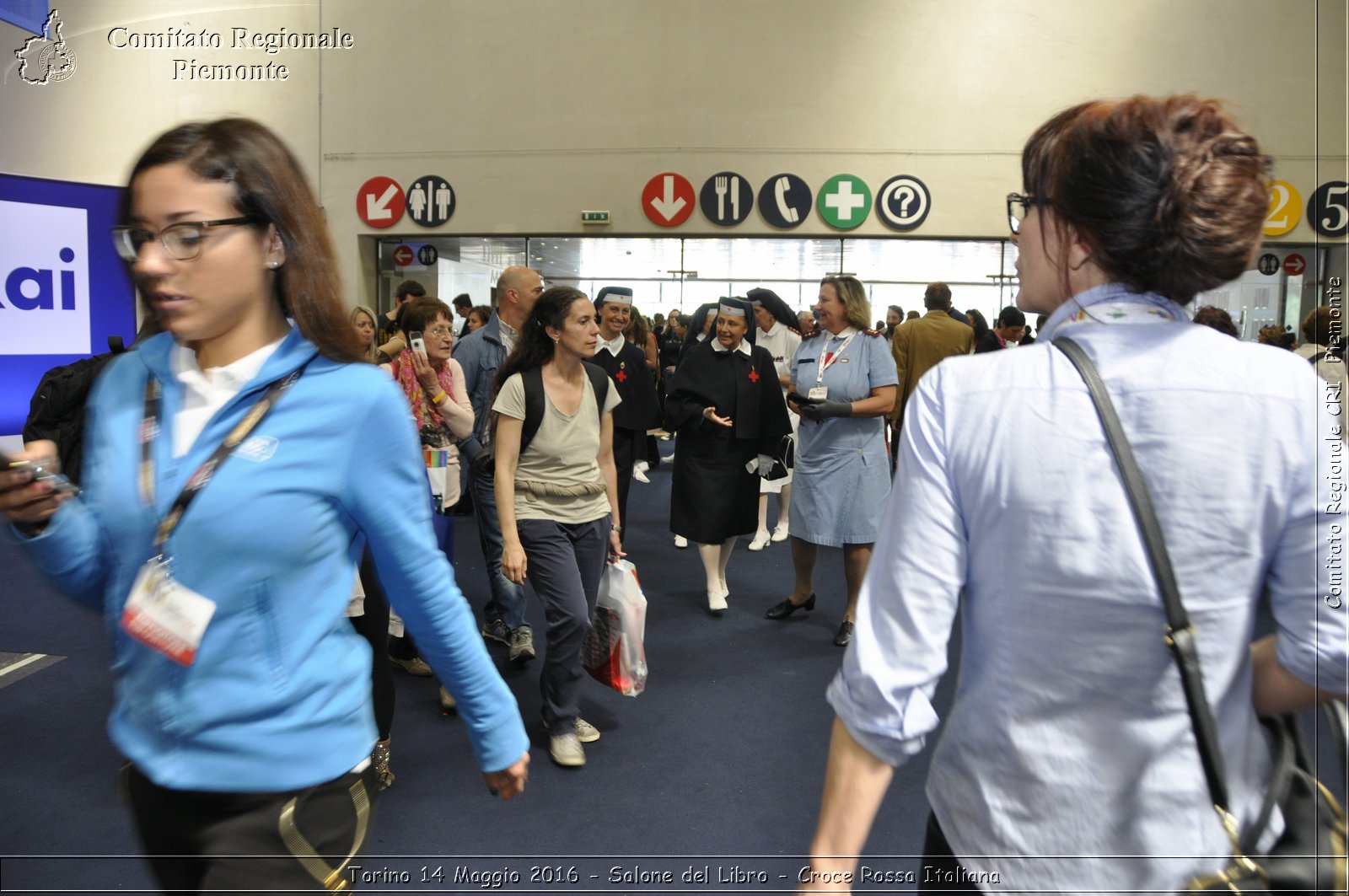 Torino 14 Maggio 2016 - Salone del Libro - Croce Rossa Italiana- Comitato Regionale del Piemonte