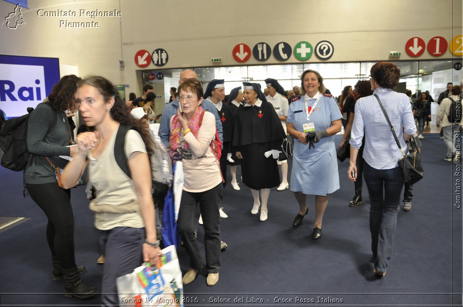 Torino 14 Maggio 2016 - Salone del Libro - Croce Rossa Italiana- Comitato Regionale del Piemonte