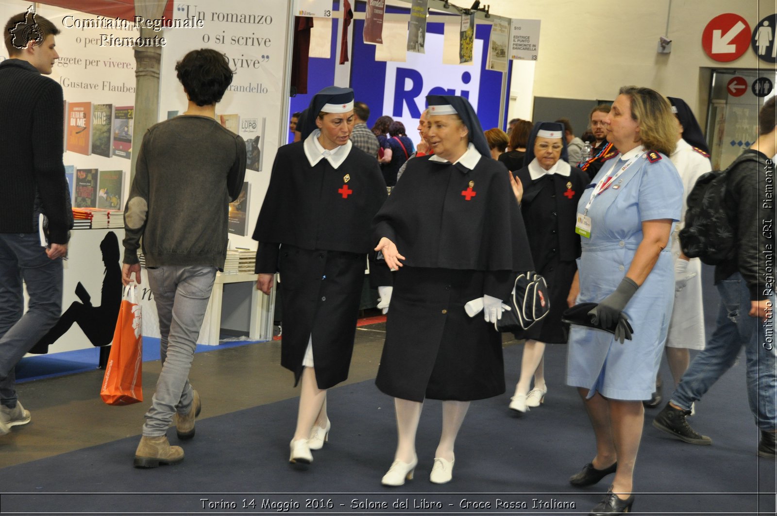 Torino 14 Maggio 2016 - Salone del Libro - Croce Rossa Italiana- Comitato Regionale del Piemonte