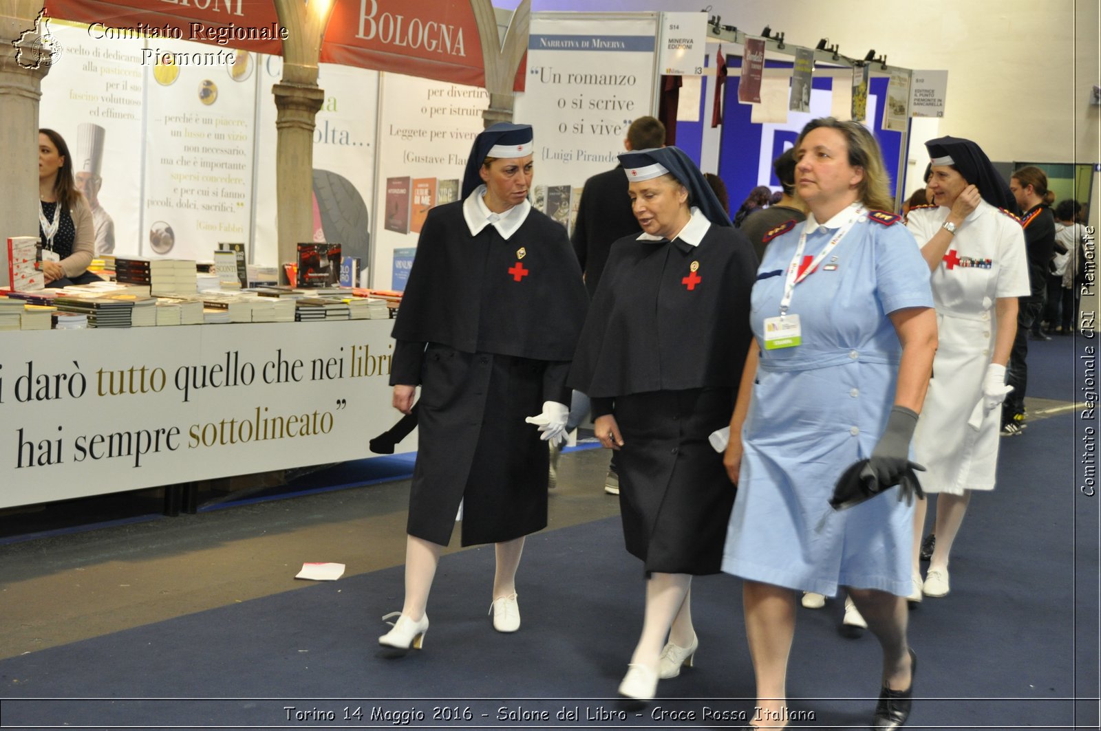 Torino 14 Maggio 2016 - Salone del Libro - Croce Rossa Italiana- Comitato Regionale del Piemonte