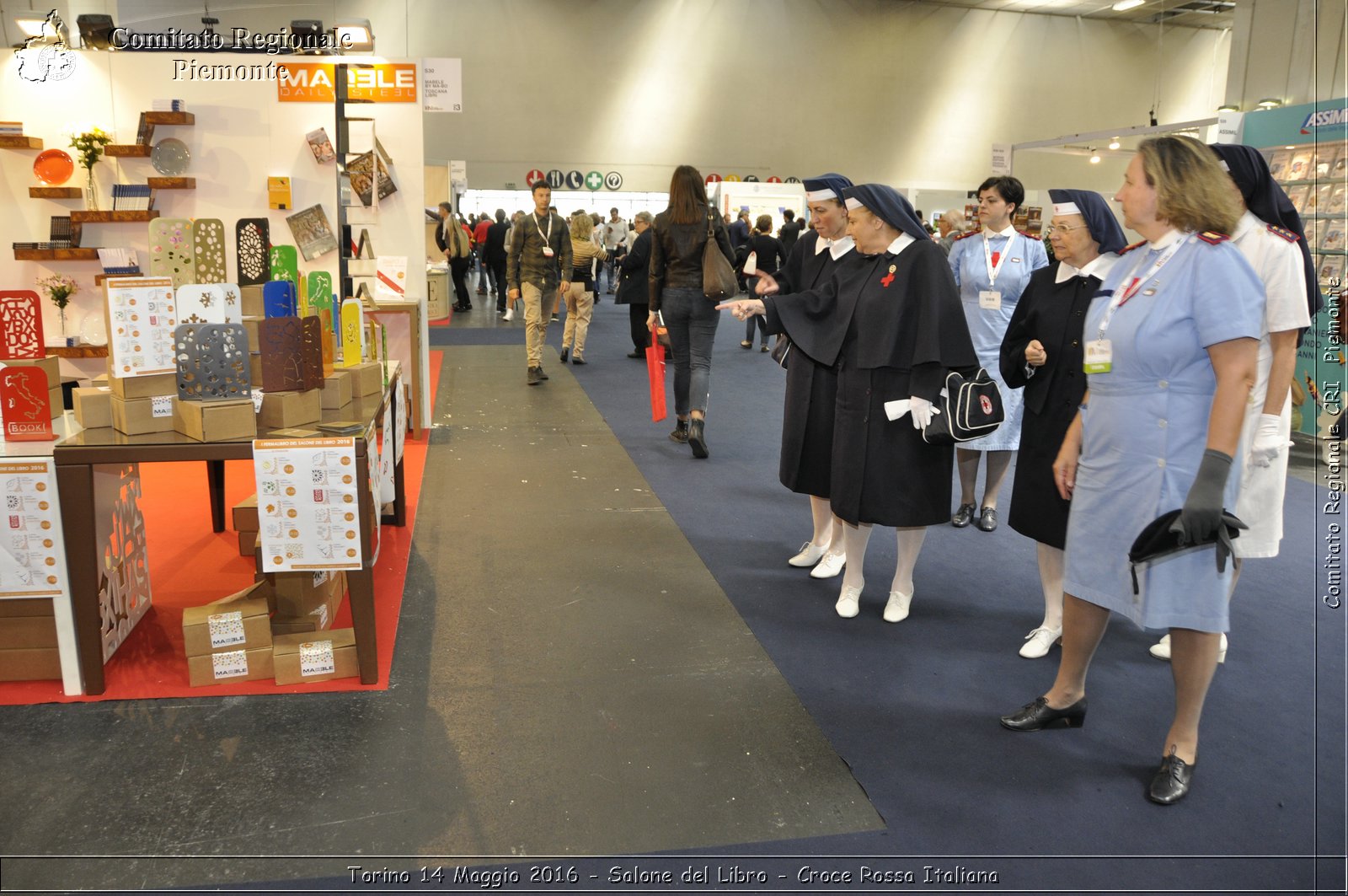 Torino 14 Maggio 2016 - Salone del Libro - Croce Rossa Italiana- Comitato Regionale del Piemonte