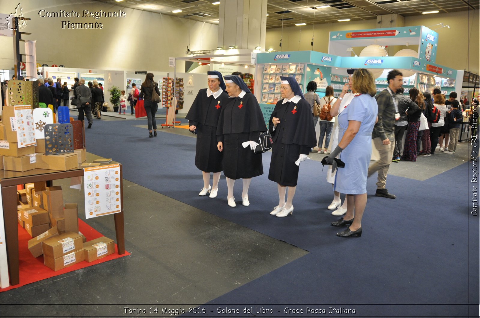 Torino 14 Maggio 2016 - Salone del Libro - Croce Rossa Italiana- Comitato Regionale del Piemonte