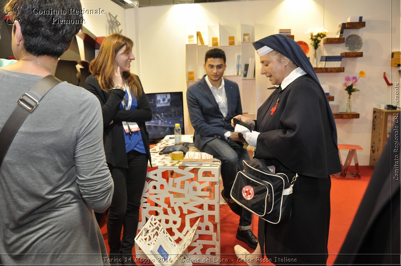 Torino 14 Maggio 2016 - Salone del Libro - Croce Rossa Italiana- Comitato Regionale del Piemonte