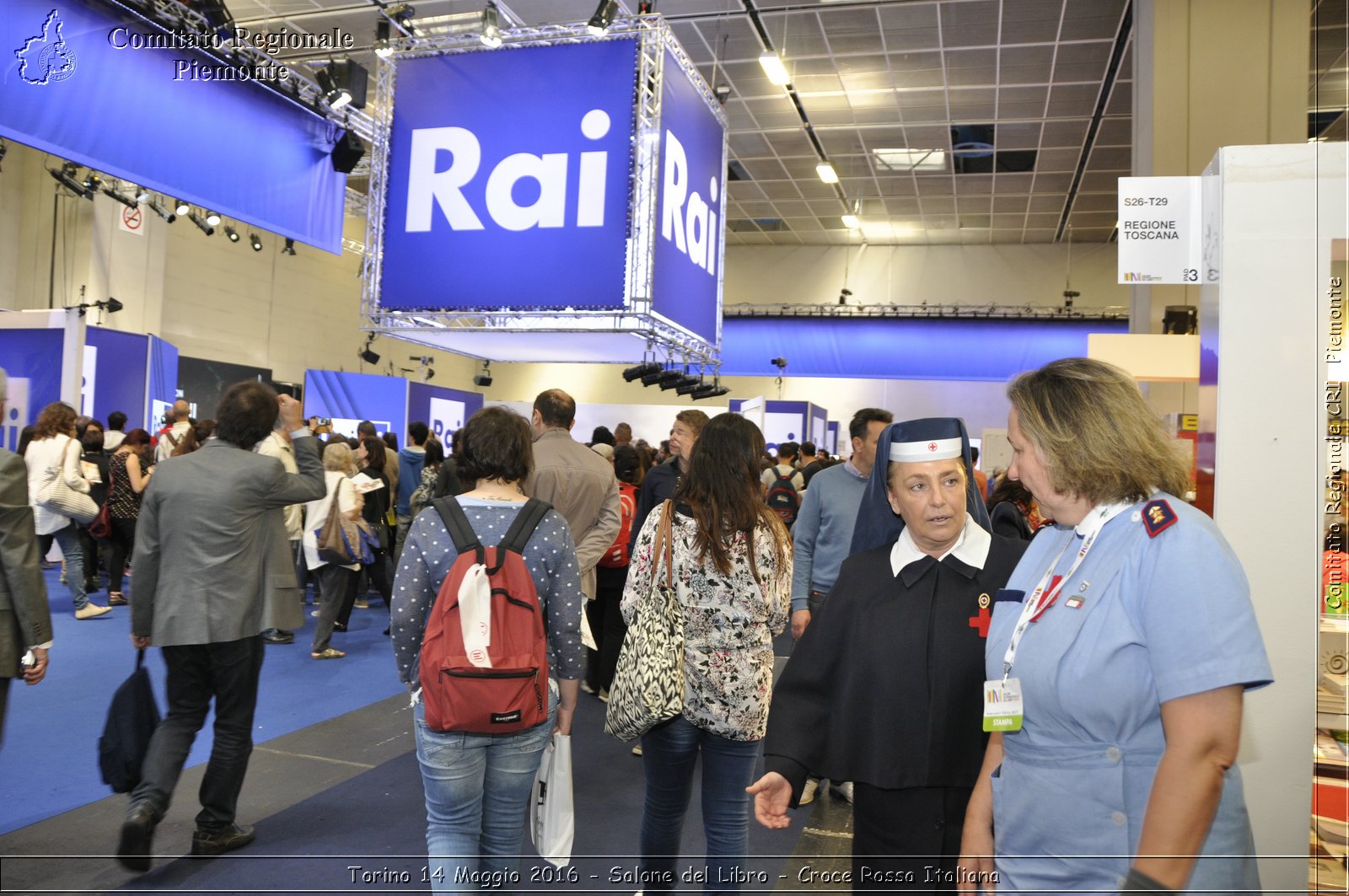 Torino 14 Maggio 2016 - Salone del Libro - Croce Rossa Italiana- Comitato Regionale del Piemonte