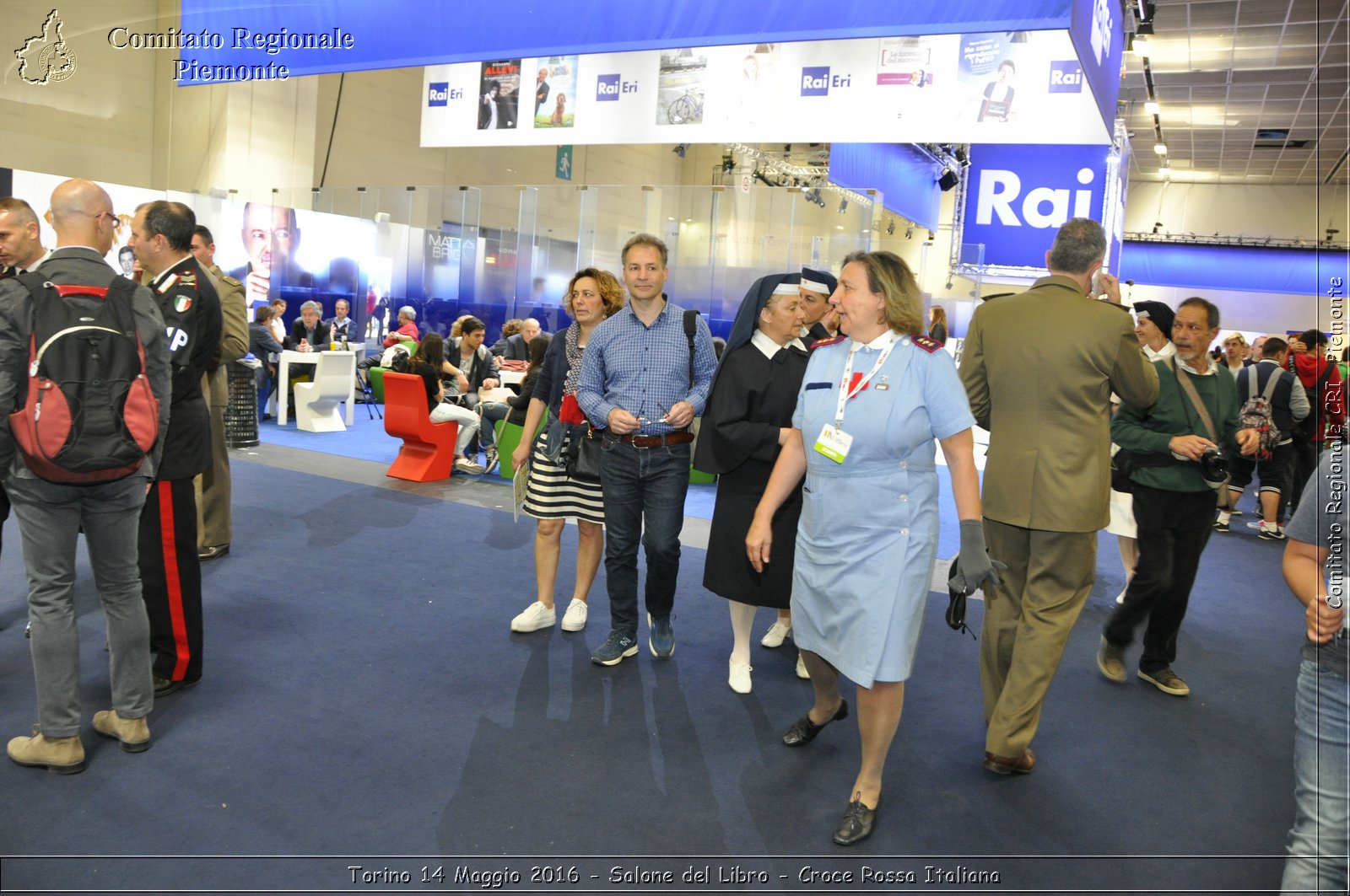 Torino 14 Maggio 2016 - Salone del Libro - Croce Rossa Italiana- Comitato Regionale del Piemonte