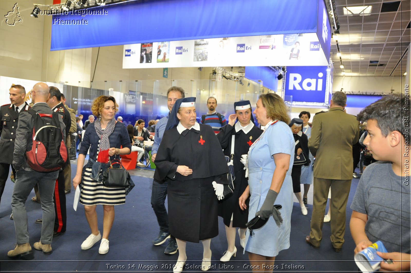 Torino 14 Maggio 2016 - Salone del Libro - Croce Rossa Italiana- Comitato Regionale del Piemonte