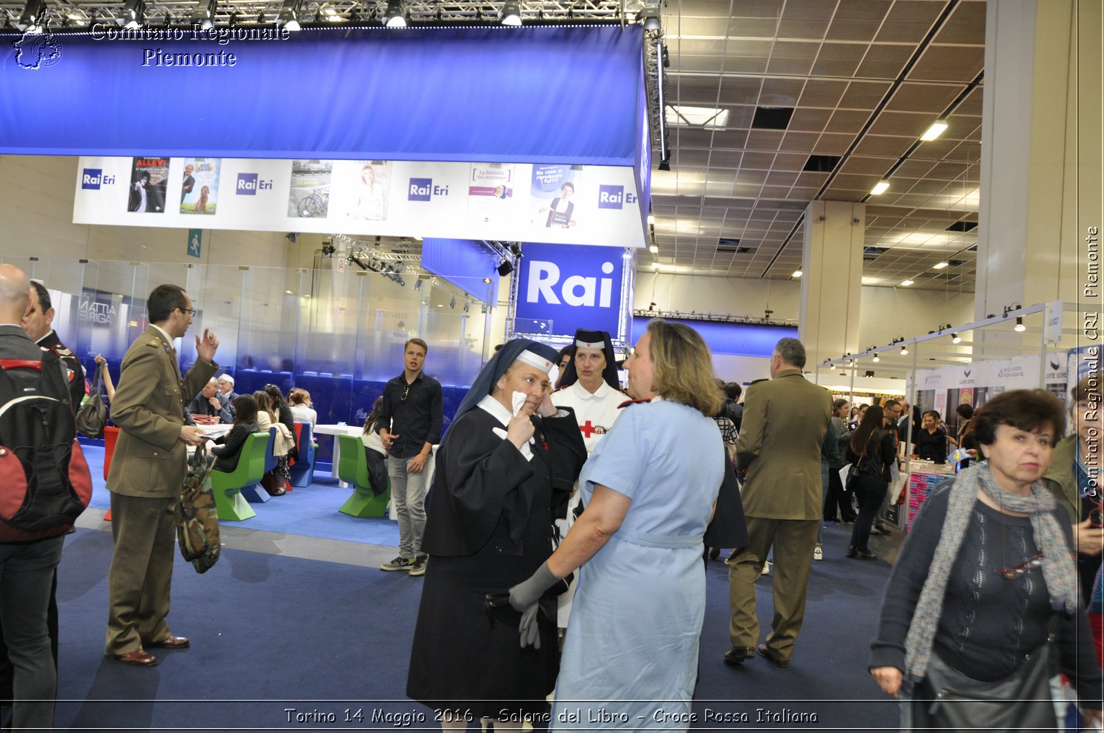 Torino 14 Maggio 2016 - Salone del Libro - Croce Rossa Italiana- Comitato Regionale del Piemonte