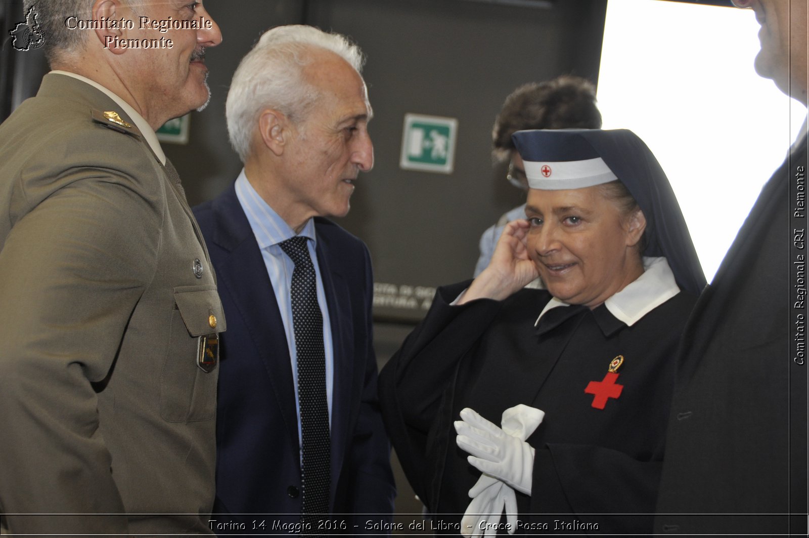 Torino 14 Maggio 2016 - Salone del Libro - Croce Rossa Italiana- Comitato Regionale del Piemonte